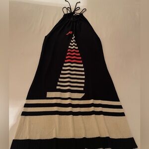 RACHEL Rachel Roy Dark Navy Blue Dress Size L